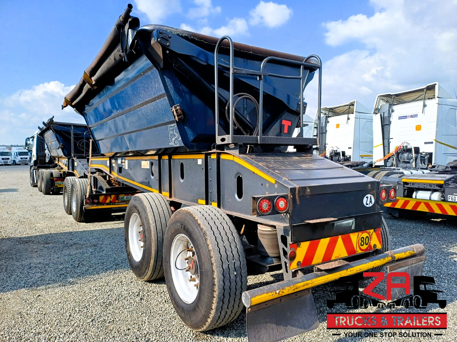 2020 LEADER 20 CUBE SIDE TIPPER TRAILER #53292